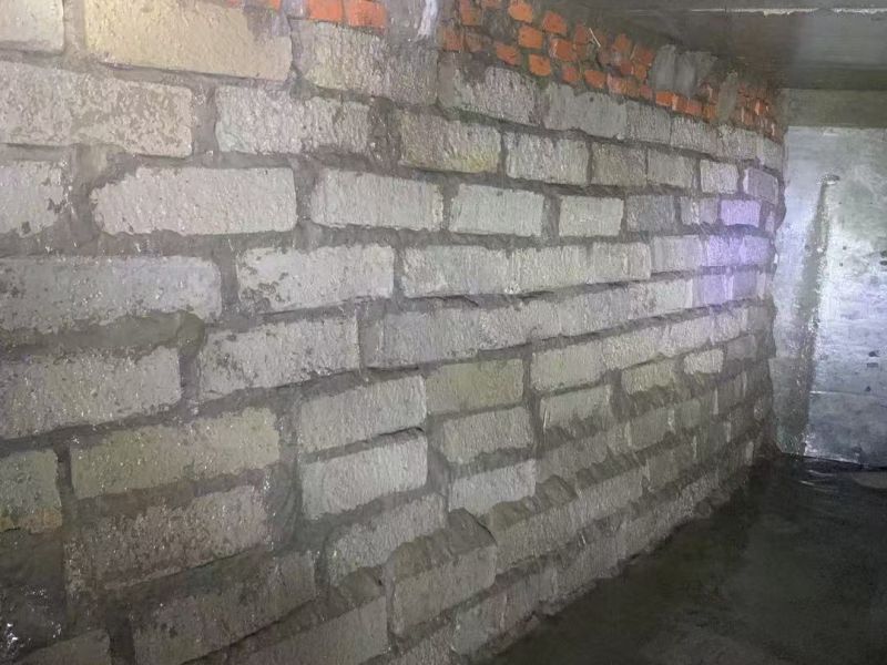 水下砌墻封堵